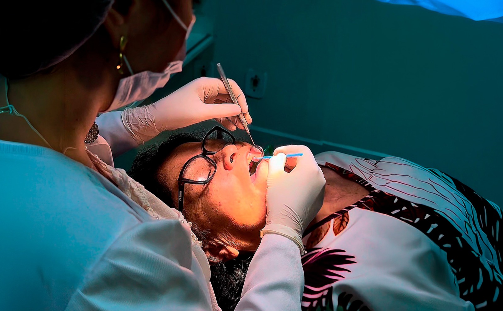 Cirurgia realizada na COS Rede de Clínicas